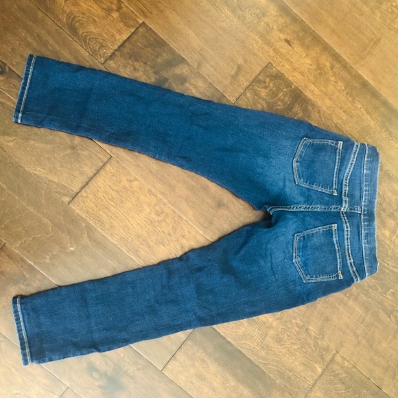 Girls dark blue jeans pants size 8 - Picture 7 of 8